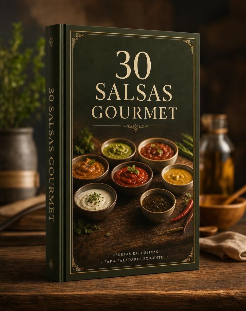 Portada de Chef en Casa: 30 Salsas Gourmet para Elevar tus Platillos